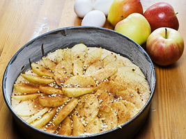 Apfelkuchen – der populäre Star